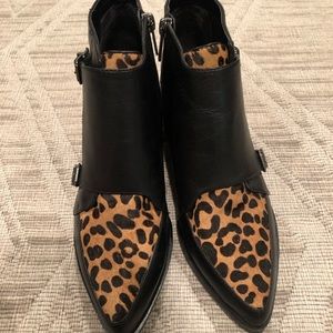 Sam Edelman leopard bootie